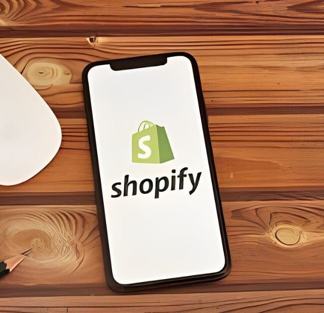 Shopify store