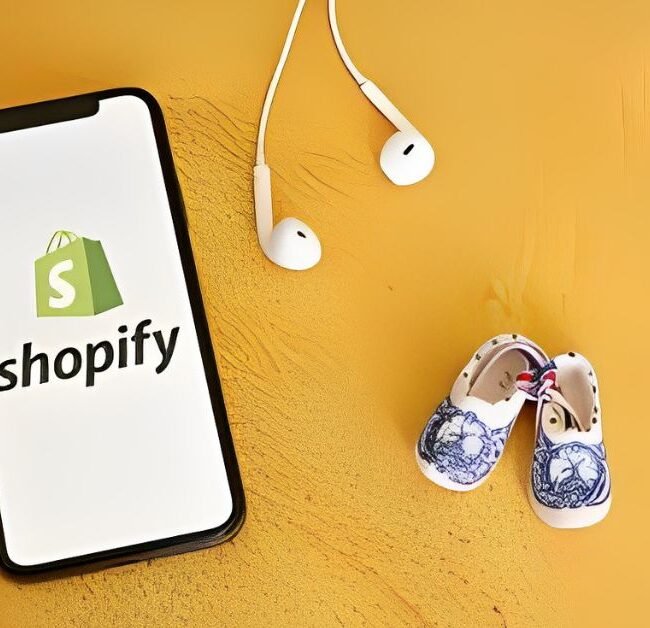 Shopify store