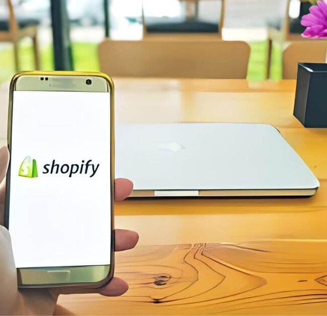 Shopify store