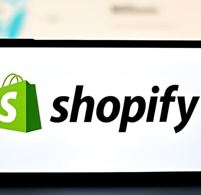 Shopify store